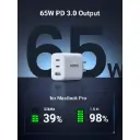 UGREEN CD275 - 65W Triple-Port Fast Charger (2× USB-C + 1× USB-A)2.webp