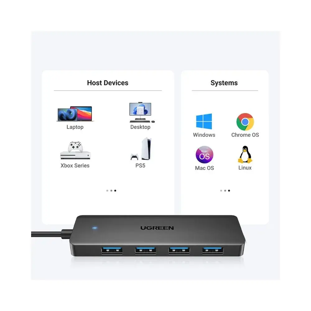 UGREEN USB 3.0 to 4-Port USB Hub with 1M Cable3.webp
