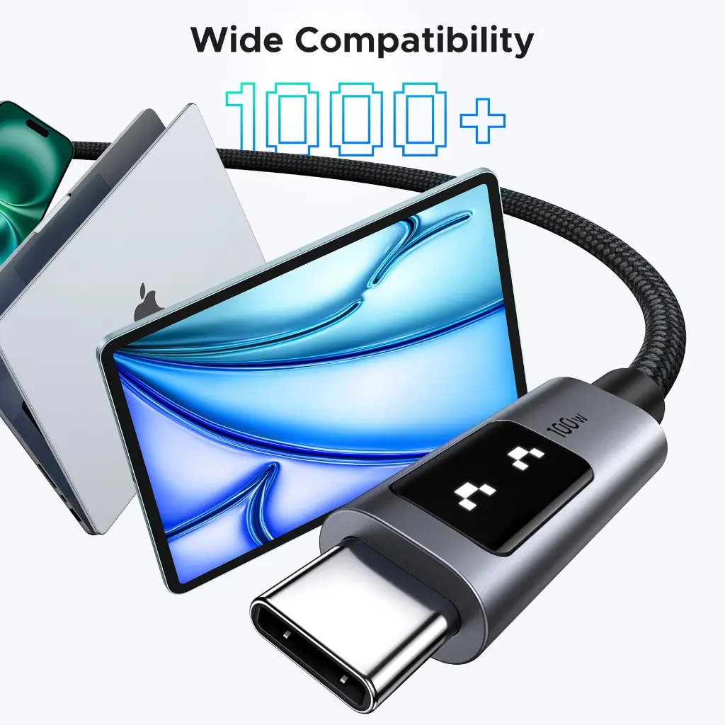 UGREEN L509 USB C to USB C Cable 100W PD Fast Charging & Data Cable - 2 M 4.webp