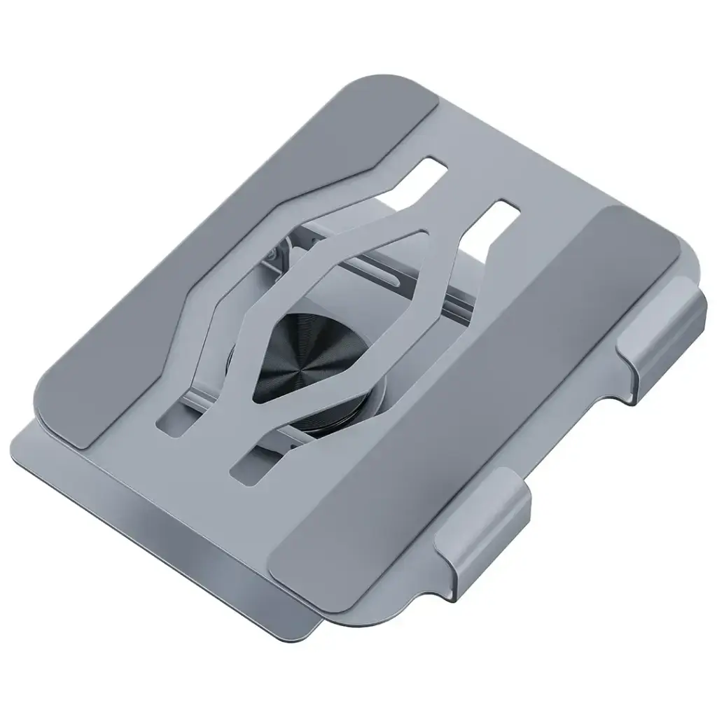 Porodo Zelo 360° Rotatable Tablet Holder with Silicone Grips - Gray2.webp