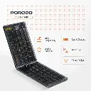 Porodo Crystal shell Wireless keyboard2.webp