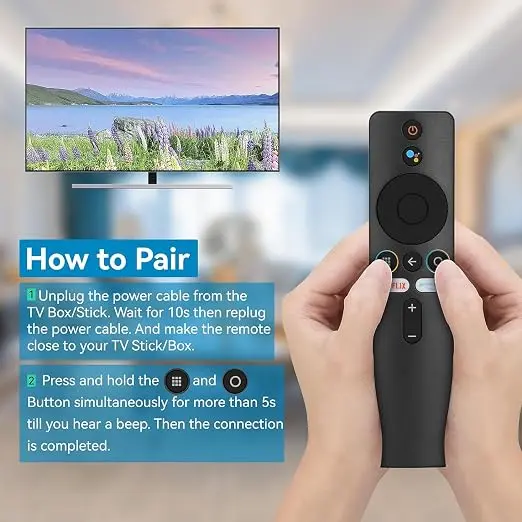 Voice Remote Control Compatible with Xiaomi-Mi-TV Stick Box S-4S-4K2.webp