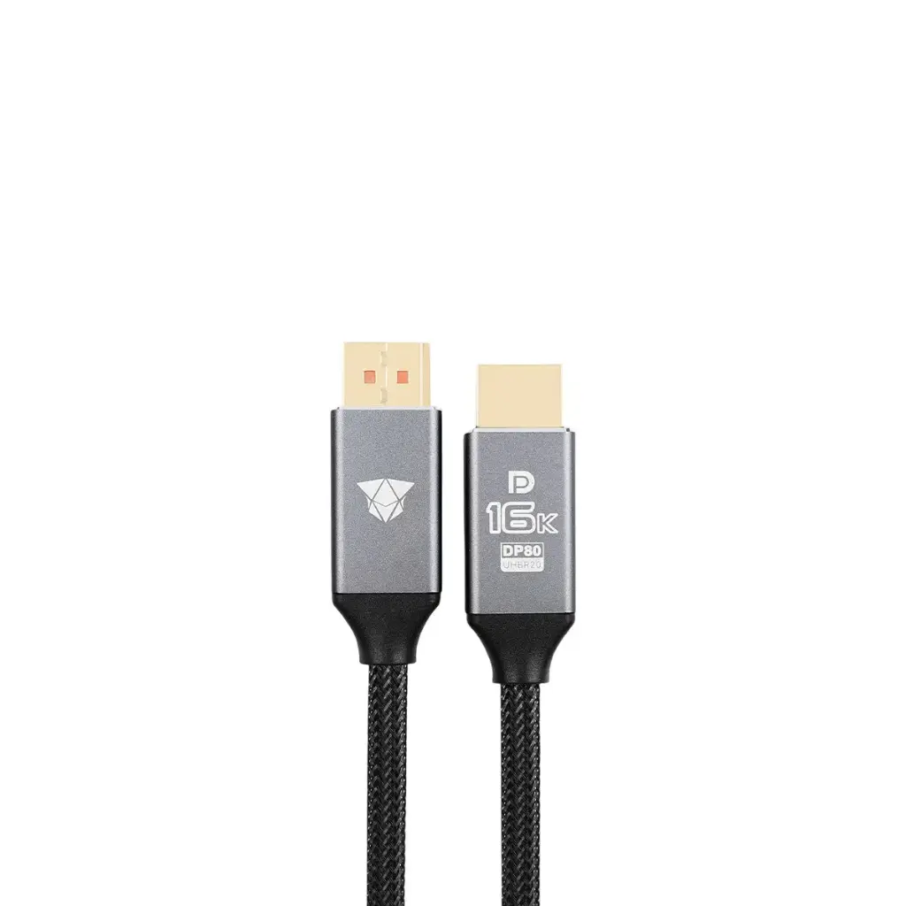 NCTS DP80 DisplayPort 2.1 Cable – 16K Ultra High Speed 