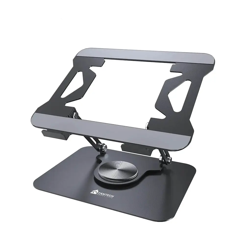 FANTECH NS10 Adjustable Laptop & Tablet Stand – 360° Rotation, Foldable, Ergonomic, Steel, Up to 17″ – 10kg Capacity