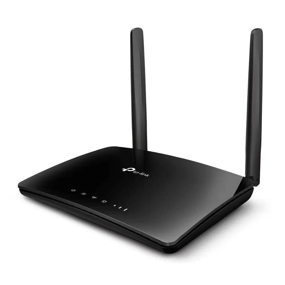 TP-Link TL-MR6400 – 4G LTE Router (300 Mbps Wi-Fi, Plug & Play, LTE Cat4)