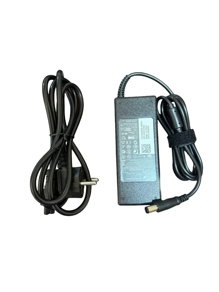 Dell 90W Laptop Power Adapter – 19.5V 4.62A, 7.4mm × 5.0mm Connector