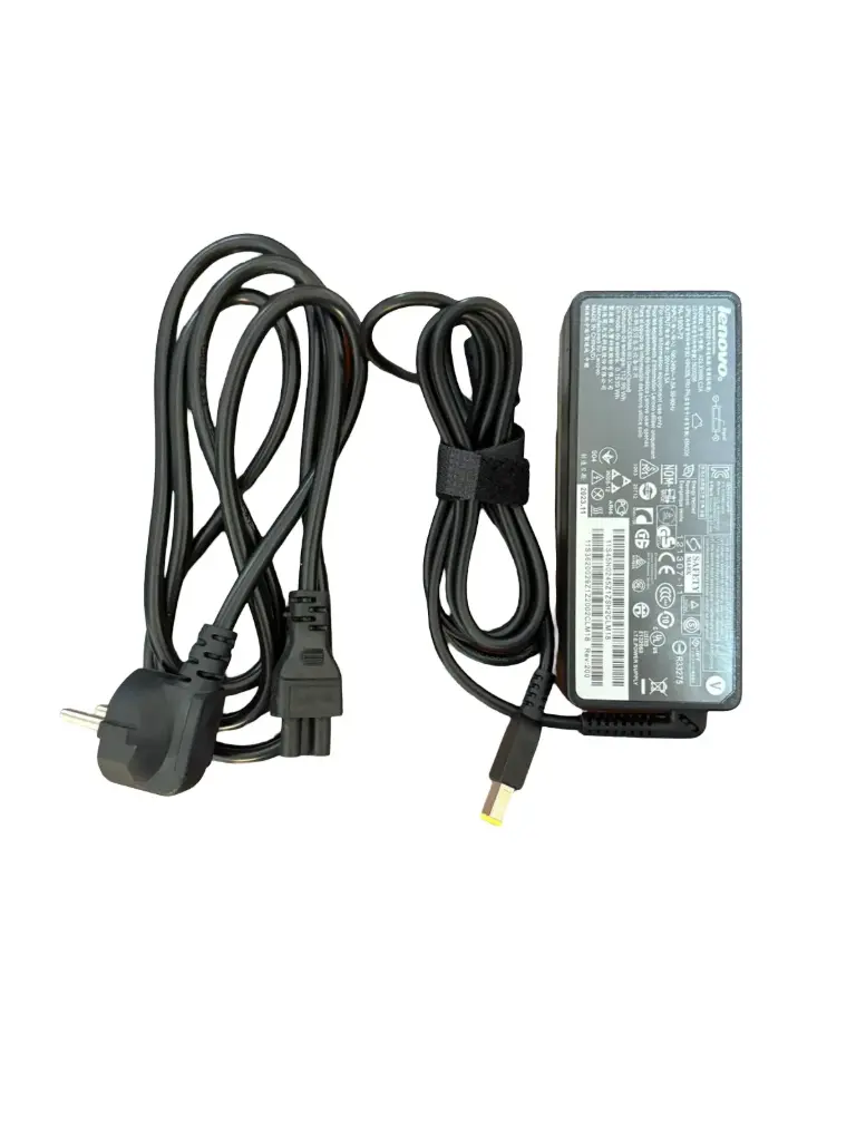 Lenovo 90W Laptop Power Adapter – 20V 4.5A, Rectangular USB Pin Connector