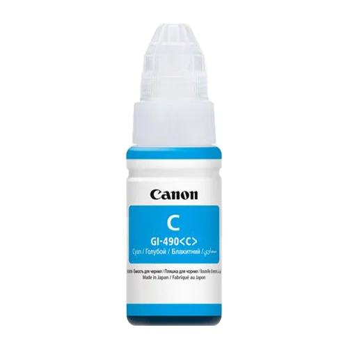 Canon PIXMA 490 Colour Ink Bottles – Cyan / Magenta / Yellow – 70ml