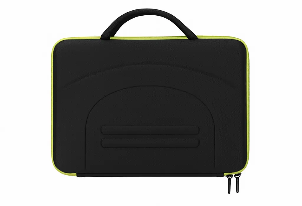 Protective Carrying Case for Tablets/Netbooks – Black with Green Trim