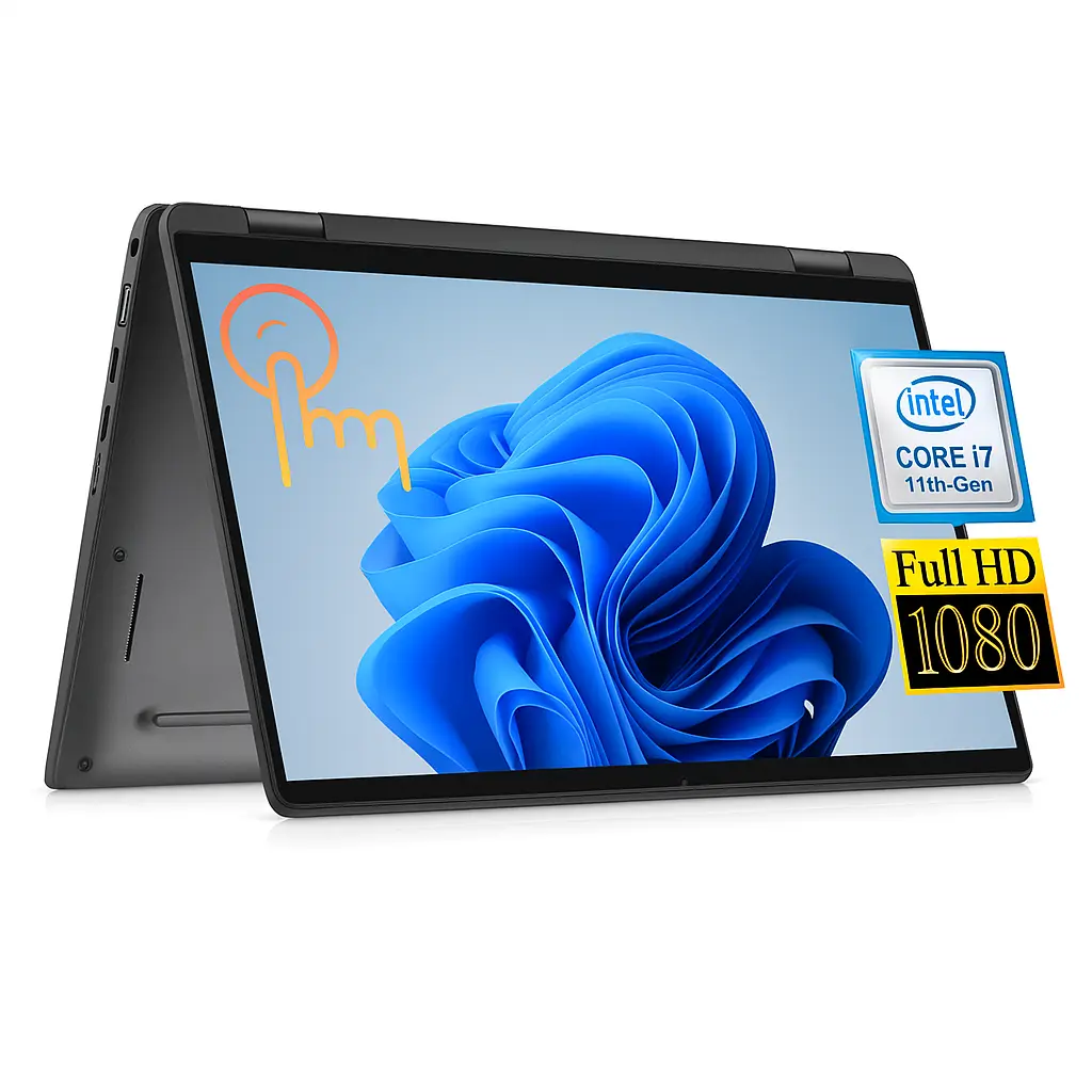 Dell Latitude 7420 2-in-1 Business Laptop – Core i7-1185G7 (11th Gen), 16GB RAM, 256GB SSD, 14" FHD Touchscreen