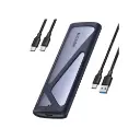 UGREEN CM767 M.2 NVMe/SATA SSD Enclosure – USB-C 3.2 Gen 2 (10Gbps), Aluminum Case, Up to 8TB