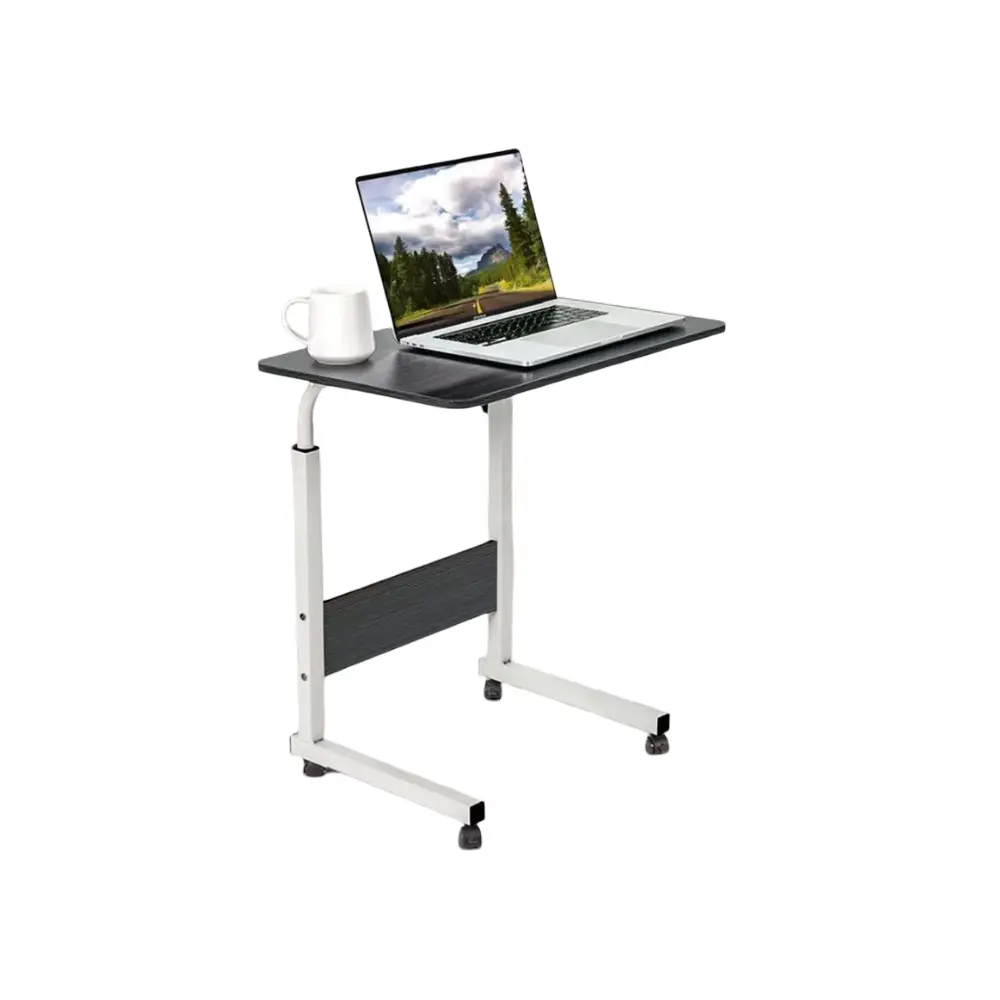 Adjustable Laptop Desk – Portable Rolling Table for Home & Office