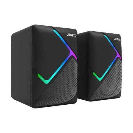 [S-526] Jedel S-526 Multimedia Speakers with Rainbow Lighting