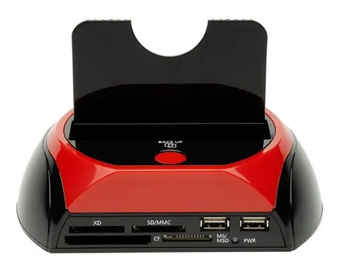 [BS-HD03] SATA HDD Docking Station Combo w/ Card Reader/Write + Hub