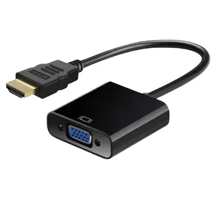 HDMI to VGA Adapter Cable – HDMI Male to VGA Female