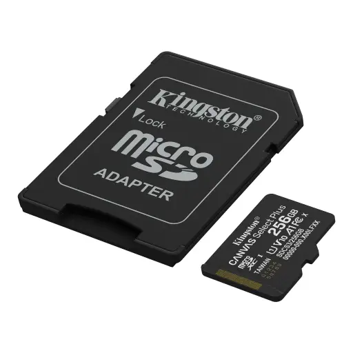 [SDCS3/256GB] Kingston Canvas Select Plus 256GB microSD Card