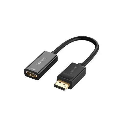 [MM137 | 40362] UGREEN MM137 4K DisplayPort (DP) Male to HDMI Female Converter – 25CM
