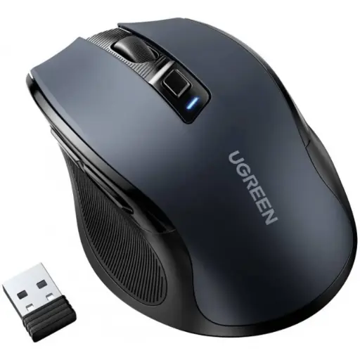 [MU006 | 90545] UGREEN MU006 - Silent Wireless Mouse – 4000 DPI, 6 Buttons, Ergonomic Design