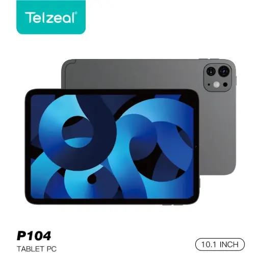 Telzeal P104 Tablet 10.1″, 16GB RAM + 1TB Storage, Android 13