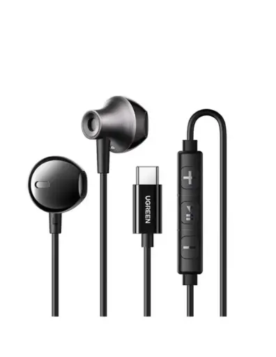 [EP106 | 35756] UGREEN EP106 Type C Semi-In-Ear Wired Earphones with USB-C Connector 1.2m