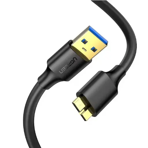 [US130 | 10840] UGREEN US130  USB 3.0 to Micro USB 3.0 Male Cable 2.1A Fast Charging Data Cable - 0.5M