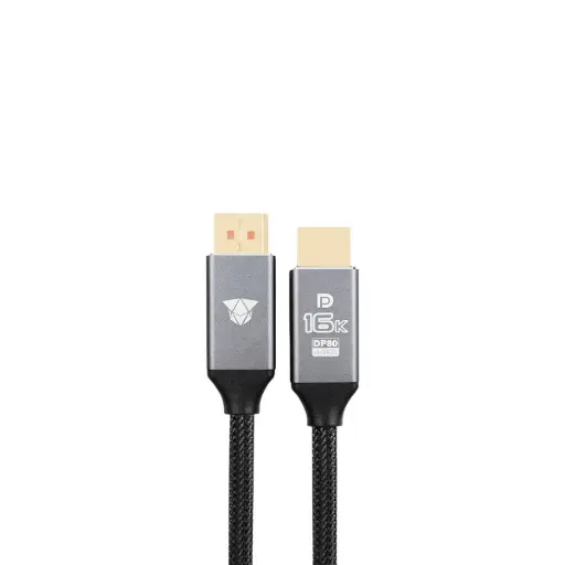 NCTS DP80 DisplayPort 2.1 Cable – 16K Ultra High Speed 